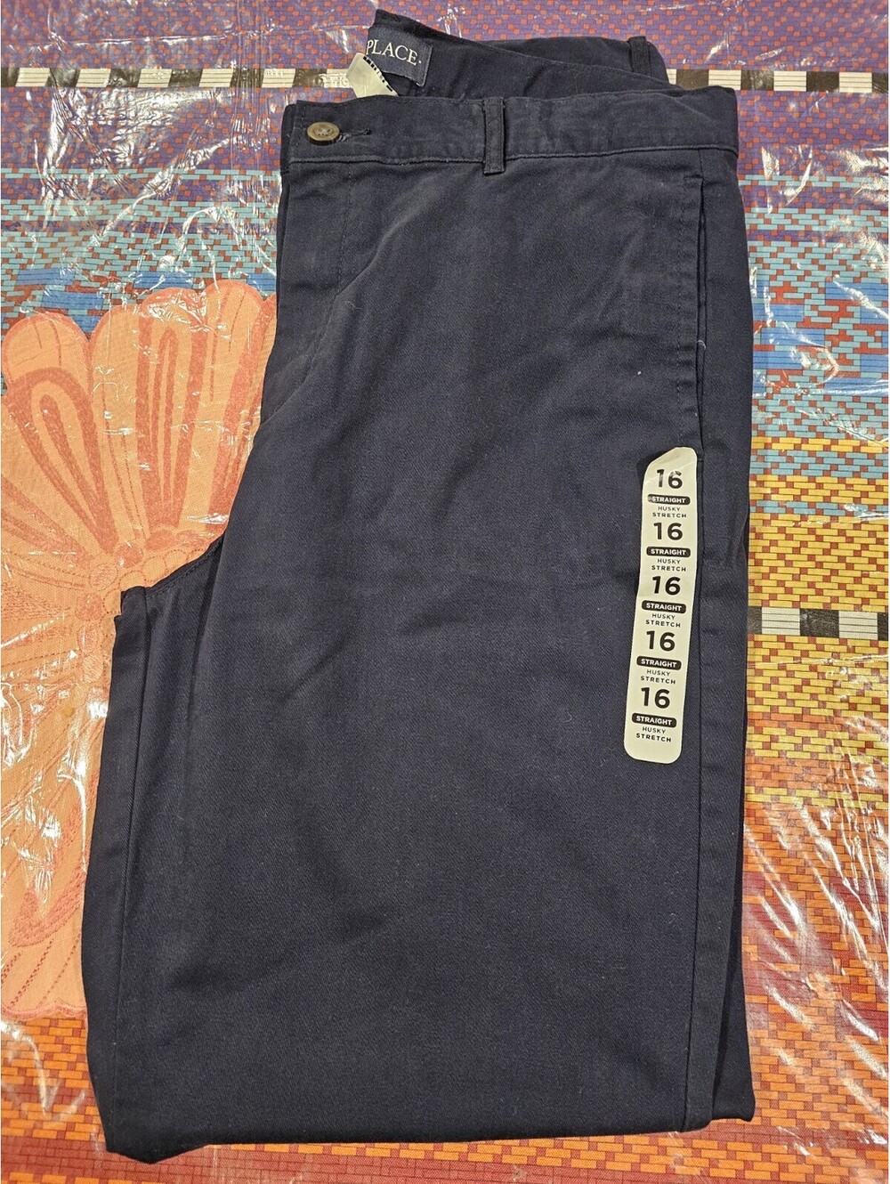 children s place boys pants Navy Blue 16 Husky
